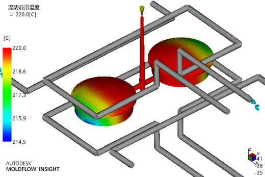 端盖注塑成型工艺及模具设计-含模流缩略图